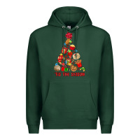 Sports Green tis the season mexican christmas Premium Hoodie - MaliasSmallBusiness