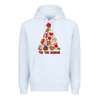 White tis the season mexican christmas Premium Hoodie - MaliasSmallBusiness