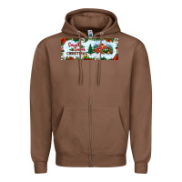 Chestnut small town christmas Zipper Hoodie - BundleAndBundleShop