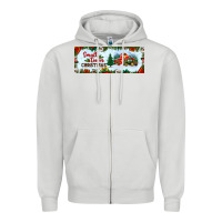 Dove Grey small town christmas Zipper Hoodie - BundleAndBundleShop