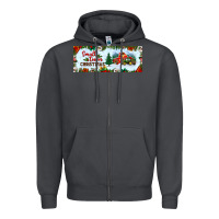 Smoke small town christmas Zipper Hoodie - BundleAndBundleShop