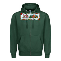 Sports Green small town christmas Zipper Hoodie - BundleAndBundleShop