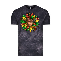 Cloud Black black history sunflower Vintage Tee - texasbilliewilder