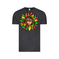 Vintage Black black history sunflower Vintage Tee - texasbilliewilder