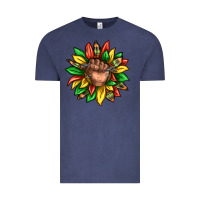 Vintage Denim black history sunflower Vintage Tee - texasbilliewilder