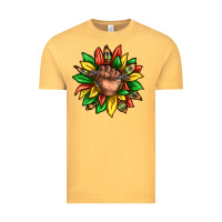 Vintage Mustard black history sunflower Vintage Tee - texasbilliewilder