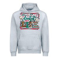 Dental Life Leopard Frame Urban Hoodie | Teevron