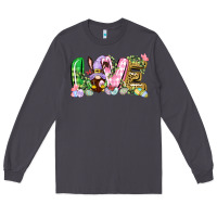 Smoke Love Easter gnome Easter Day Long Sleeve Tee - CowGirlArtShop