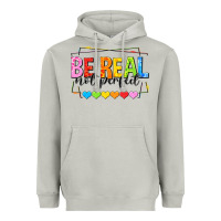 Moon Dust be real not perfect Heavyweight Hoodie - NancyCooperArtShop