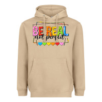Mushroom be real not perfect Heavyweight Hoodie - NancyCooperArtShop