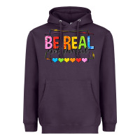 Plum be real not perfect Heavyweight Hoodie - NancyCooperArtShop