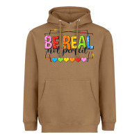 Toasted Coconut be real not perfect Heavyweight Hoodie - NancyCooperArtShop