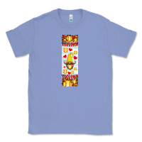Colony Blue softball football penwraps Classic Tee - HRA Design Shop