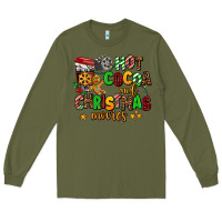 Army Green hot cocoa and christmas movies Long Sleeve Tee - AdoDesignShop