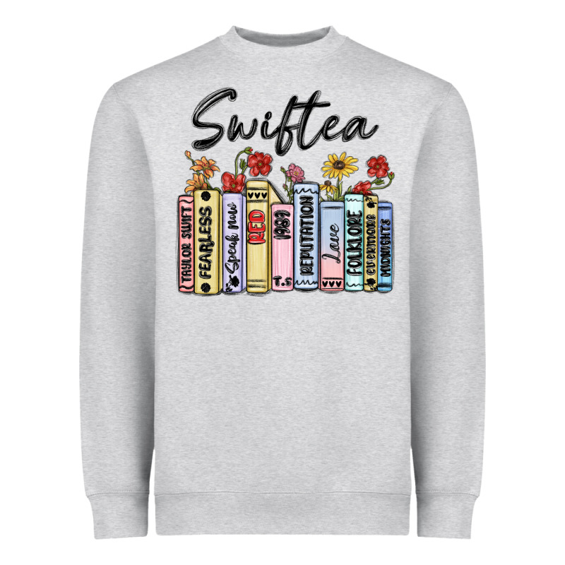 Swiftea Books Heavyweight Sweatshirt by MaliasSmallBusiness | Teevron