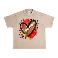 French Oak fruits and football heart Urban Heavy Tee - Zillion Design Studio