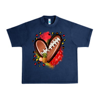Navy fruits and football heart Urban Heavy Tee - Zillion Design Studio