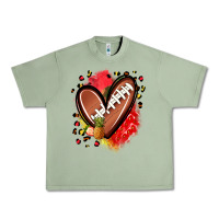 Oil Green fruits and football heart Urban Heavy Tee - Zillion Design Studio