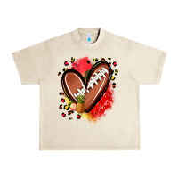 Sandshell fruits and football heart Urban Heavy Tee - Zillion Design Studio