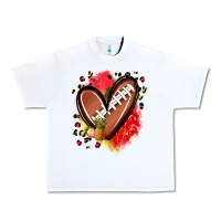 White fruits and football heart Urban Heavy Tee - Zillion Design Studio