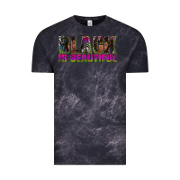 Cloud Black black is beautiful neon Vintage Tee - texasbilliewilder