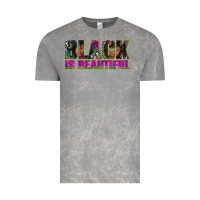 Cloud Rock black is beautiful neon Vintage Tee - texasbilliewilder