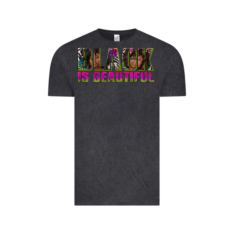 Black Is Beautiful Neon Vintage Tee by texasbilliewilder | Teevron