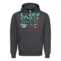 Smoke sassy since forever Zipper Hoodie - JahusDesignShop