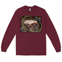 Burgundy desert darlin Long Sleeve Tee - SublimationCraftShop