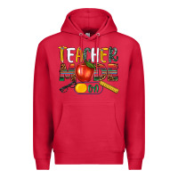 Cardinal teacher mode on Premium Hoodie - NancyCooperArtShop