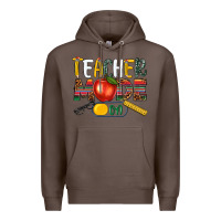 Coffee teacher mode on Premium Hoodie - NancyCooperArtShop