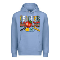 Colony Blue teacher mode on Premium Hoodie - NancyCooperArtShop