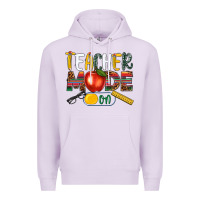 Lilac teacher mode on Premium Hoodie - NancyCooperArtShop