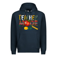 Navy teacher mode on Premium Hoodie - NancyCooperArtShop