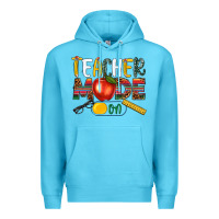Ocean Blue teacher mode on Premium Hoodie - NancyCooperArtShop