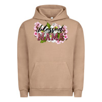 Pigment Burro Blessed Mama Urban Hoodie - LillyAllenDesigns
