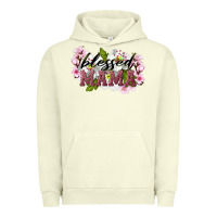 Pigment Pistachio Blessed Mama Urban Hoodie - LillyAllenDesigns