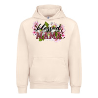 Sandshell Blessed Mama Urban Hoodie - LillyAllenDesigns