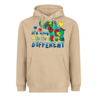 Mushroom it's okay to be different elephant autism awareness Heavyweight Hoodie - BarkalooDesign
