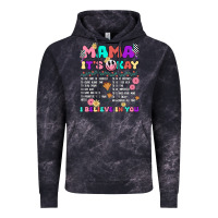 Cloud Black mama it's okay Vintage Hoodie - JahusDesignShop