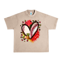 French Oak fruits and baseball heart Urban Heavy Tee - Zillion Design Studio