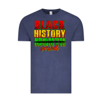 Vintage Denim black history month period juneteenth Vintage Tee - texasbilliewilder