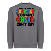 Storm it takes a special teacher to hear what a child ca Heavyweight Sweatshirt - MaliasSmallBusiness