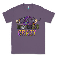 Lavender Witches Be Crazy Classic Tee - CowhideDigitalArt
