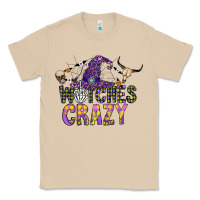 Mushroom Witches Be Crazy Classic Tee - CowhideDigitalArt