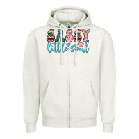 Oatmeal Heather sassy little soul Zipper Hoodie - JahusDesignShop