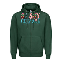Sports Green sassy little soul Zipper Hoodie - JahusDesignShop