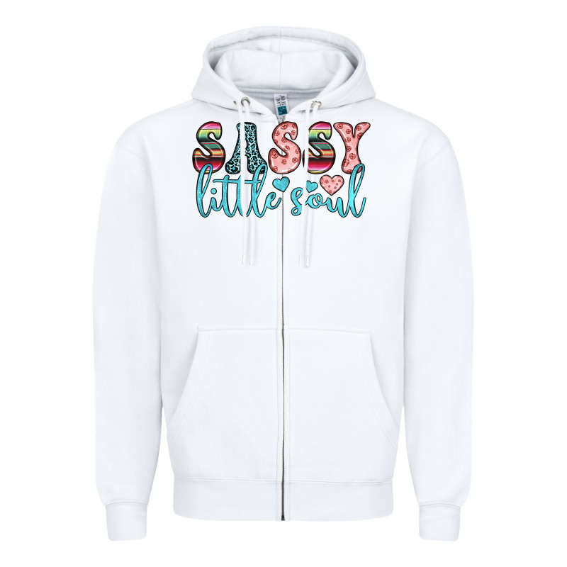 Sassy Little Soul Zipper Hoodie by JahusDesignShop | Teevron