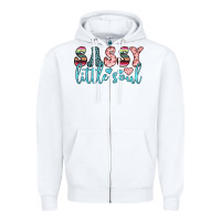 White sassy little soul Zipper Hoodie - JahusDesignShop