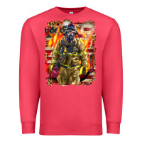 Cardinal Firefighter Fire And American Premium Sweatshirt - LillyAllenDesigns